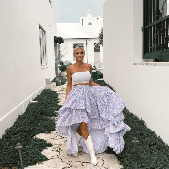 SELKIE bon bon peony skirt! - Picture 6 of 6